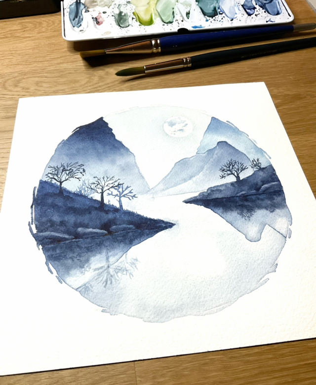 Bulle d’aquarelle #3