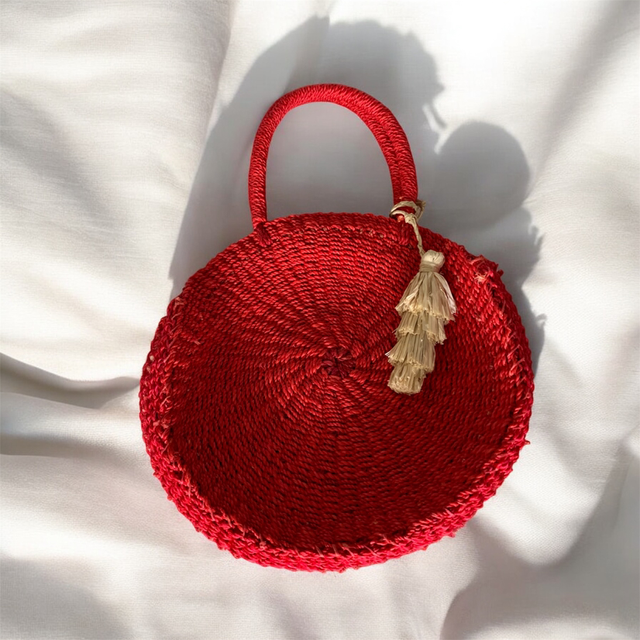 MAHARLIKA | SAC À MAIN EN PAILLE D’ABACA