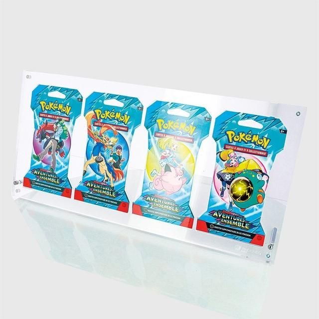 Phoenix Shield Présentoir Acrylique 4 Boosters Cartonnés