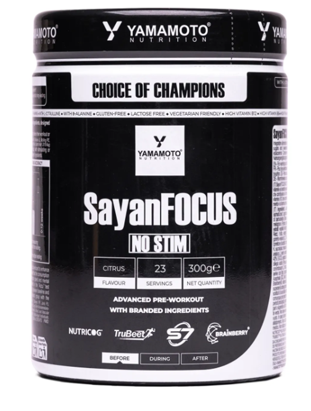 SayanFOCUS - NO STIM 300 grammi Yamamoto