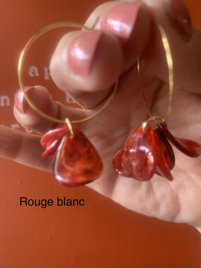 boucle d'oreille Flore