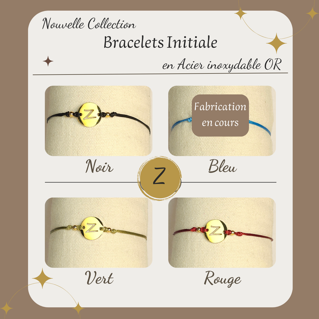 Bracelet initiale Z