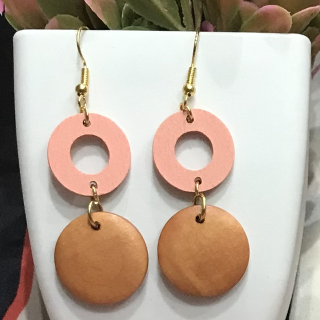 Pink Dangling Earrings - PDE65