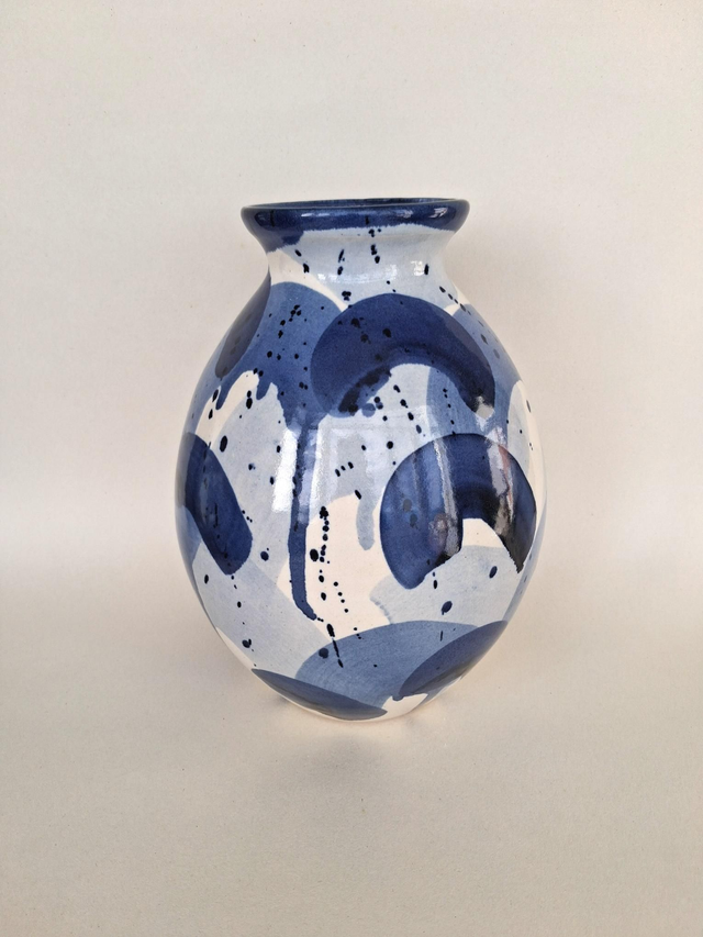 Blue Shades Vase 3