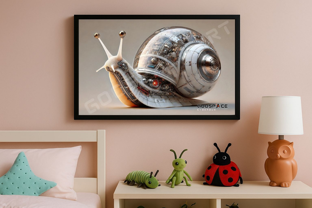 Cadre Escargot Cybernétique (01)