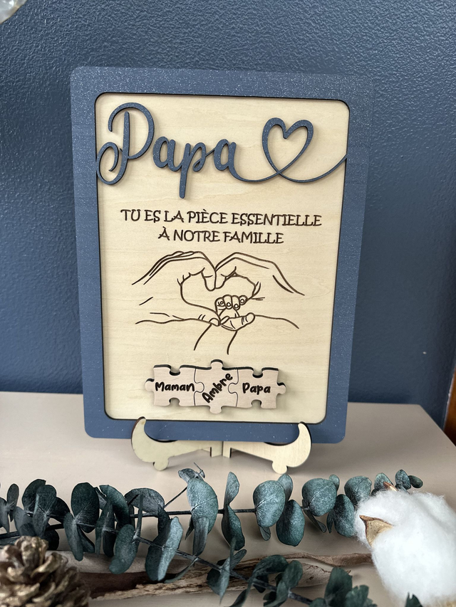 Cadre pour Papa puzzle 