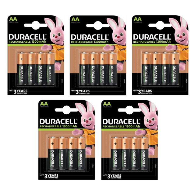 Duracell Recharge Plus AA Rechargeable Batteries