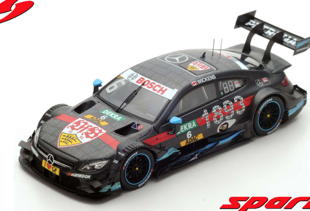 Mercedes Benz AMG C Klasse R. Wickens DTM 2017 Spark 1:43 