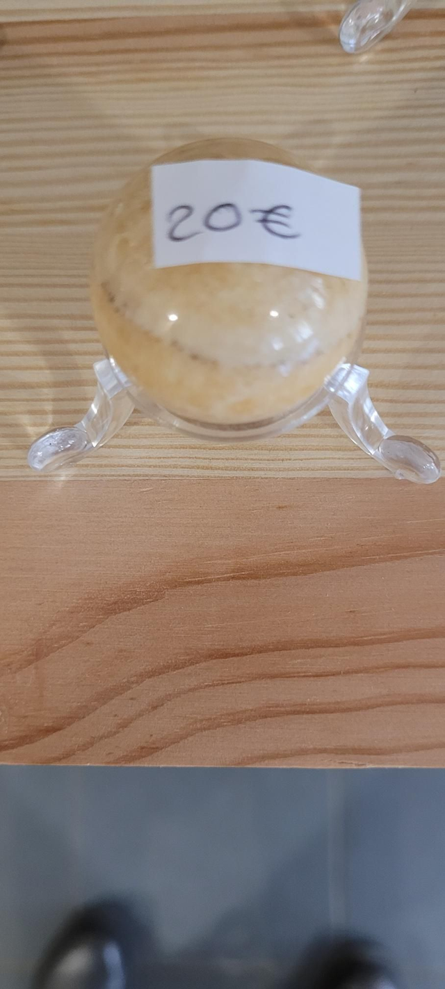 Calcite jaune Sphère 