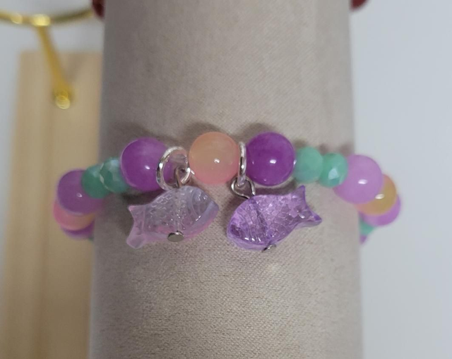 Bracelet pierre Lépidolite