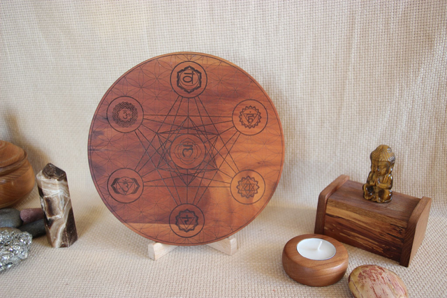 Cube de Métatron fleur de vie chackra