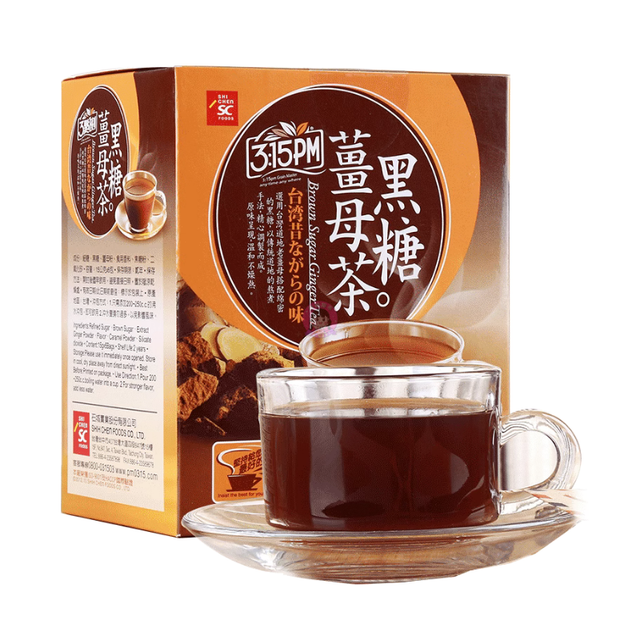 15pm 3点1刻黑糖姜母茶75g 3:15PM Brown Sugar Ginger Tea