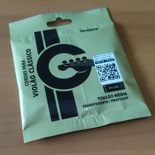 Encordoamento Violão Nylon tensão Média Groove