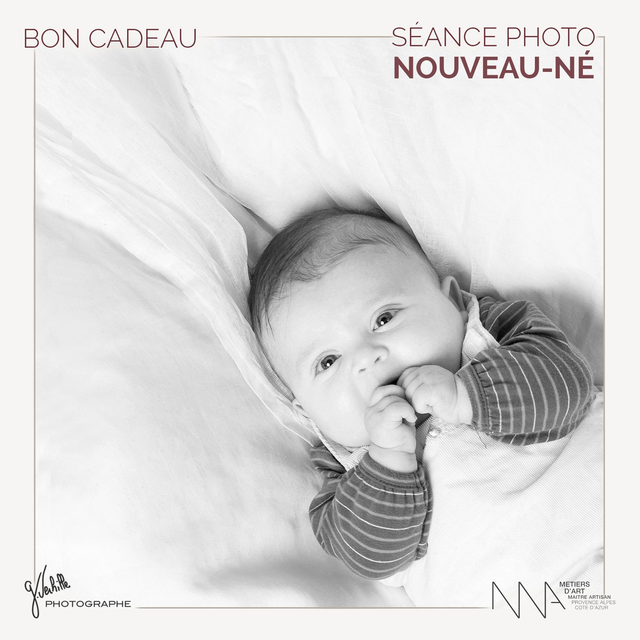 Séance photo de nouveau-né | Bon cadeau