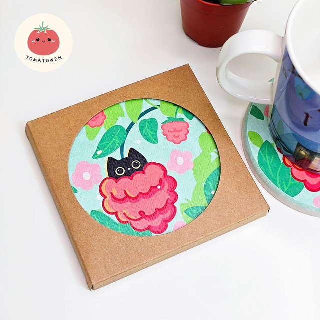 Coaster: Raspberry