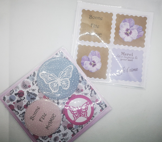 Carte fêtes des mamies