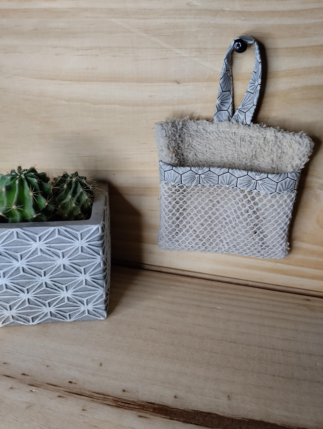 Pochette à savon à suspendre 