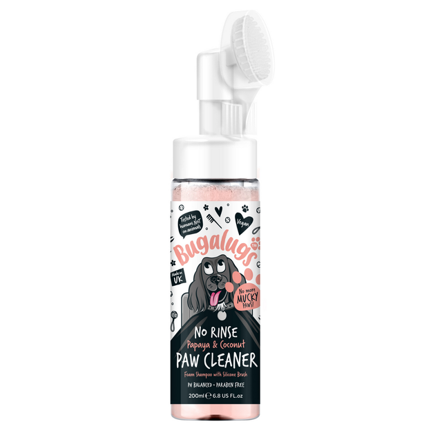 Bugalugs - Papaya &amp; Coconut No Rinse Paw Cleaner
