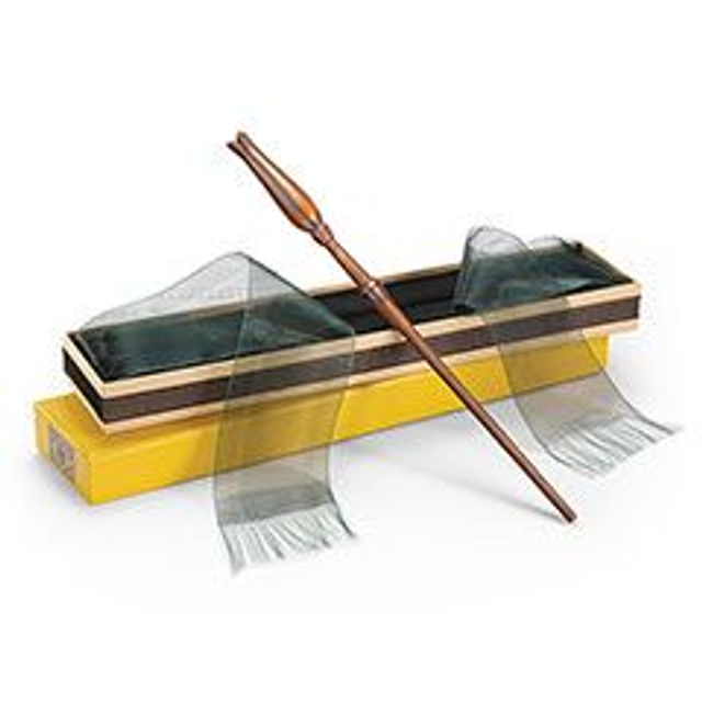 BAGUETTE MAGIQUE BOITE OLLIVANDE LUNA LOVEGOOD