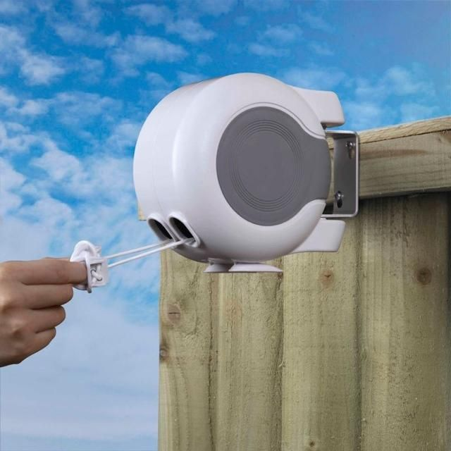 SupaHome Retractable Clothes Washing Line - 30 Meters