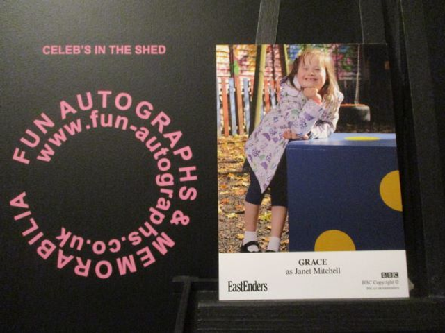 Grace (Janet Mitchell) Original EastEnders Cast Card