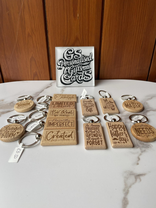 Positive Affirmation Keyring