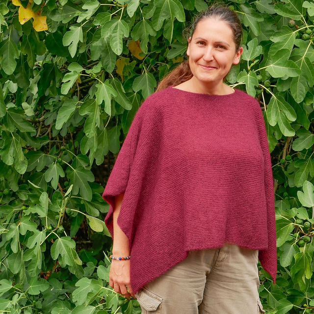 Poncho petite taille