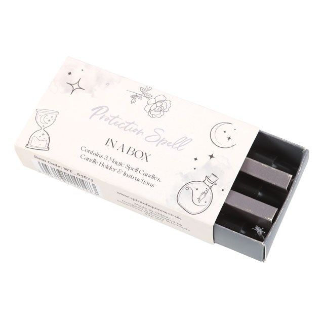 Sort de protection magique dans une boîte