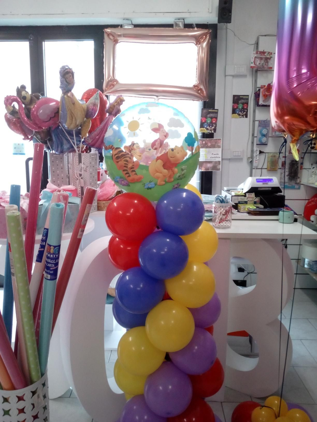 Colonnina palloncini personalizzata