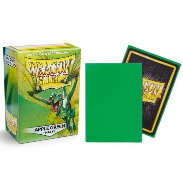 Dragon Shield Matte Apple Green Standard Size Card Sleeves 100ct