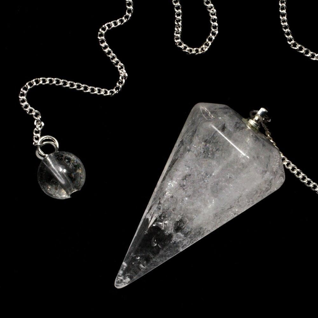 Pendule - Cristal de roche naturel