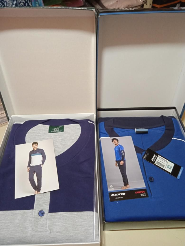 2 Pigiami Uomo Lotto Enry Cotton's