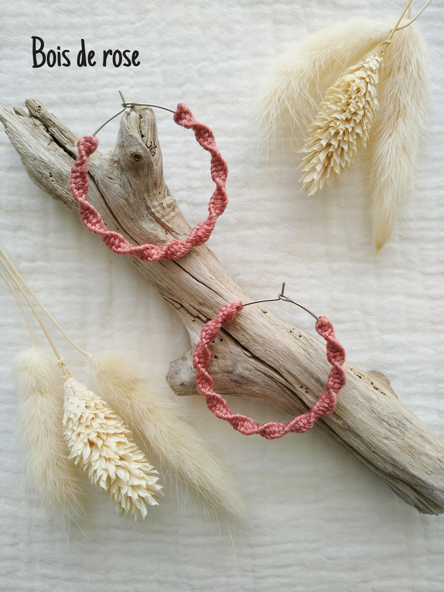 Boucles d'oreilles "LIV" II - Argenté ou Doré