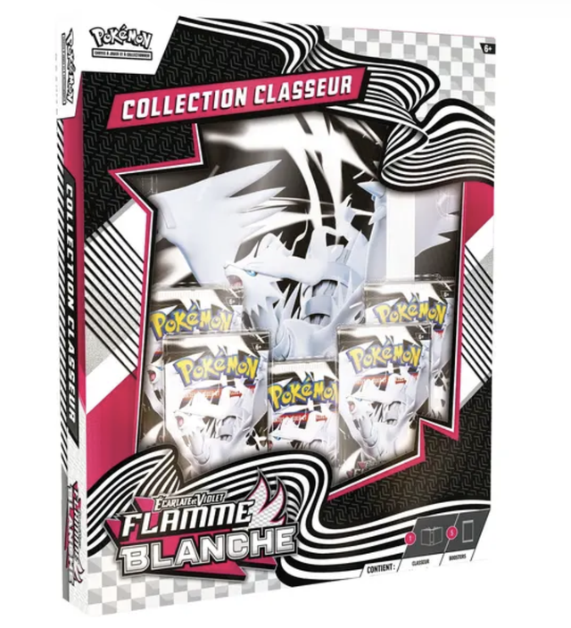 Pokémon : Coffret collection Classeur EV10.5  FLAMME BLANCHE 🇫🇷