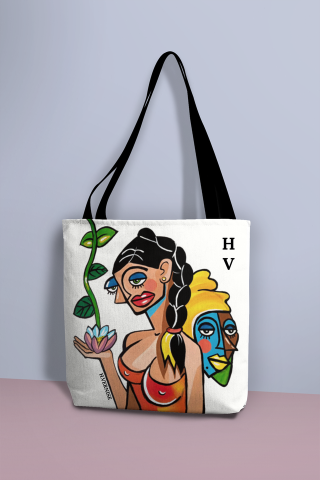 I-b.5 - Grand cabas " Ma Belle Rose "