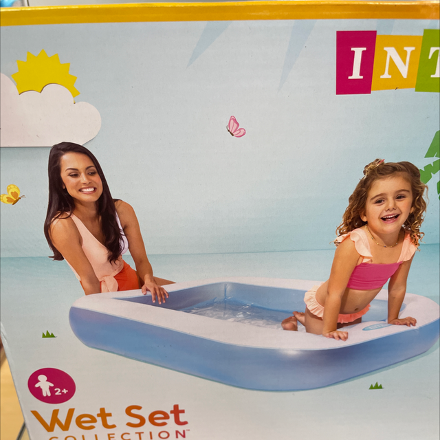 Intex inflatable pool