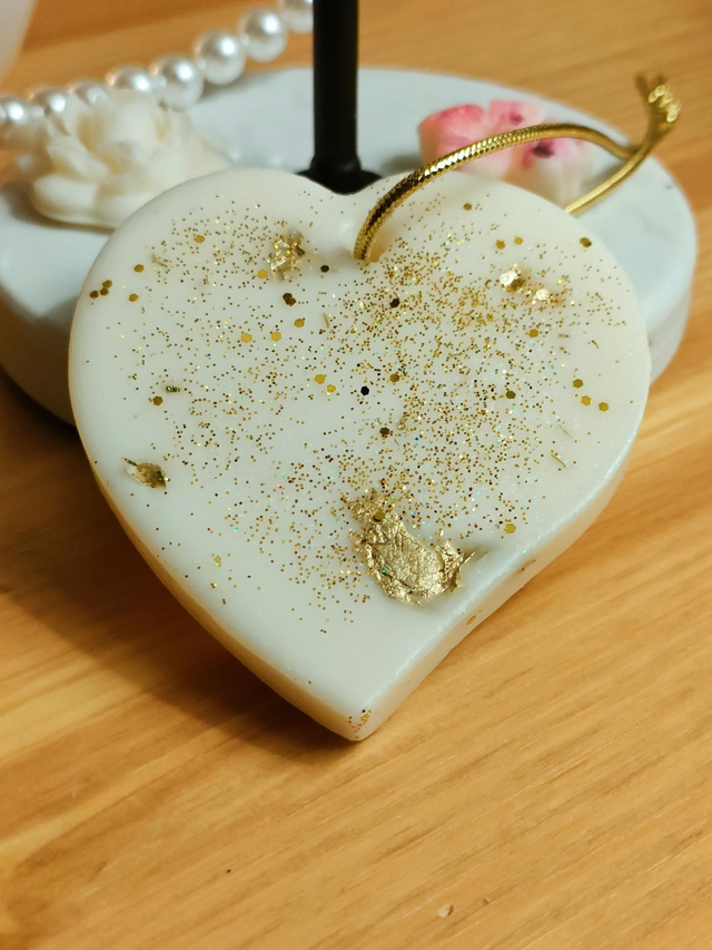 Suspension &quot;Diamant doré&quot;