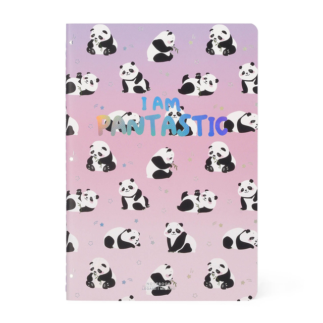Quaderno a Righe Panda - Foglio A5   