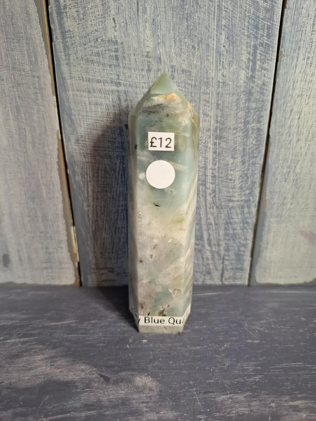 Sky Blue Quartz Tower