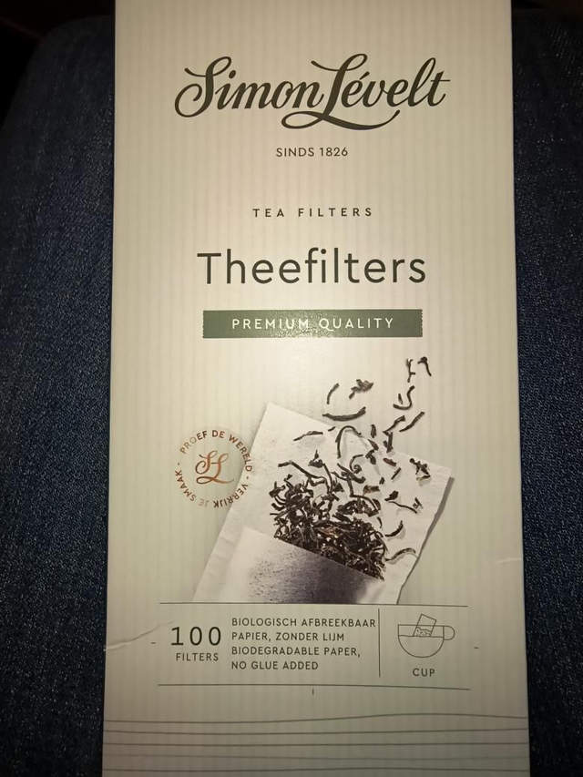 Simon Levelt - thee filters 100st voor 1 kop