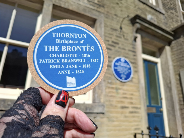 Coaster - Blue Plaque