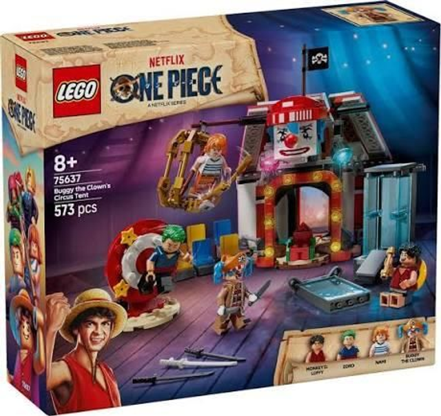LEGO 75637 ONE PIECE - La tenda del circo di Bagy il Clown