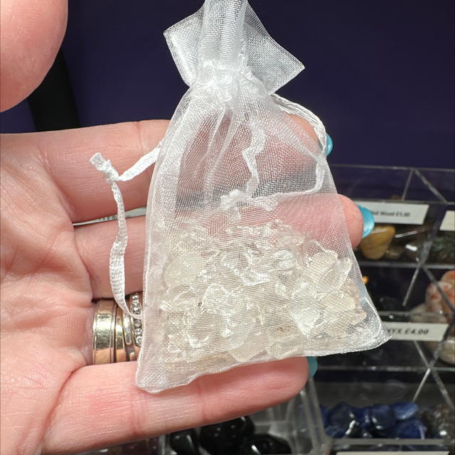 Clear Quartz Chips 