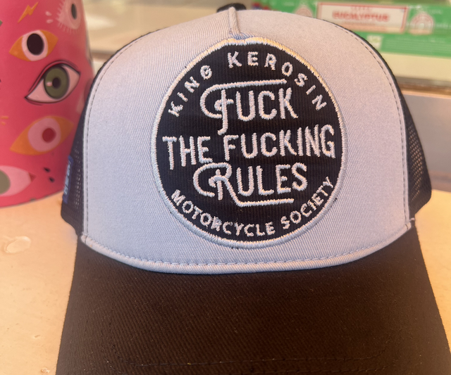 Trucker Cap Fuck the fucking roules
