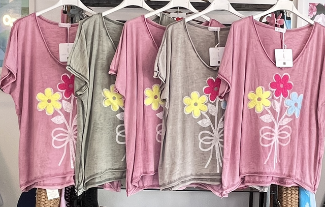 FLOWER POWER T SHIRT
