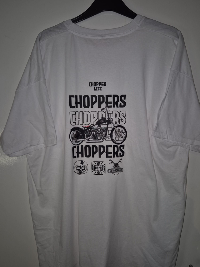 chopper motor bike themed t shirts