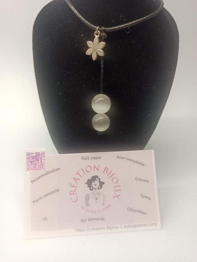 Collier en pierre de lune 