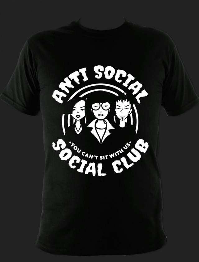 Daria Anti Social Club T-shirt