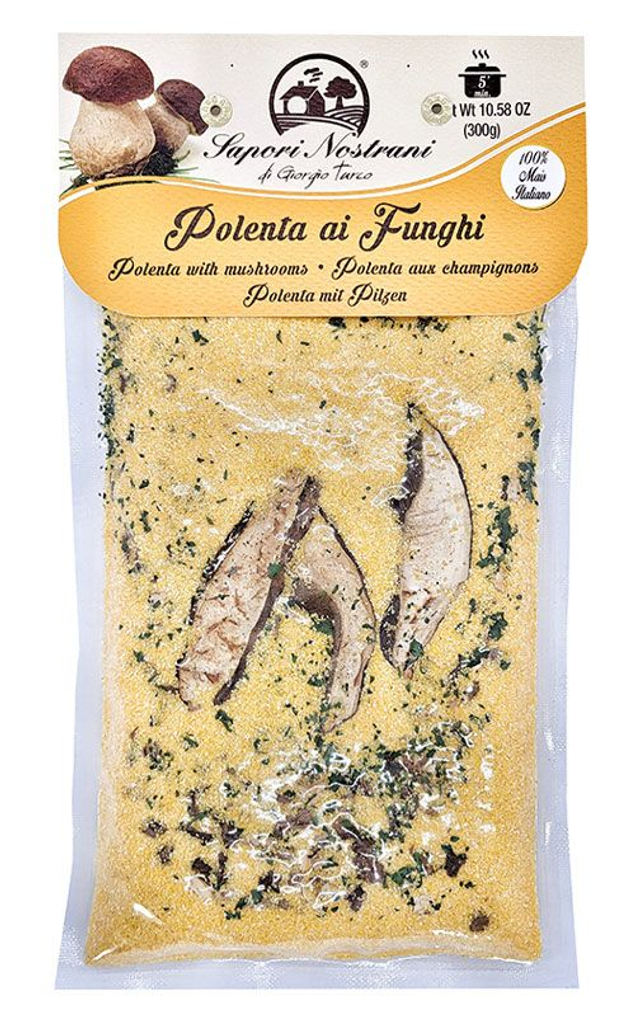 Polenta mit Steinpilzen