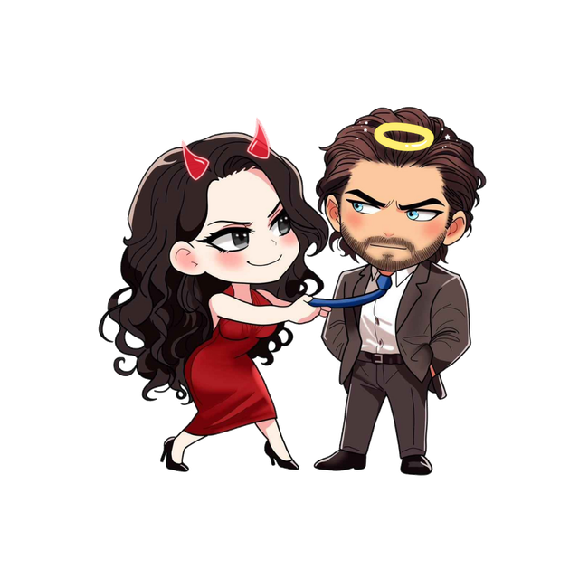 Autocollant rond saga "Enveloppe" (85x85mm)